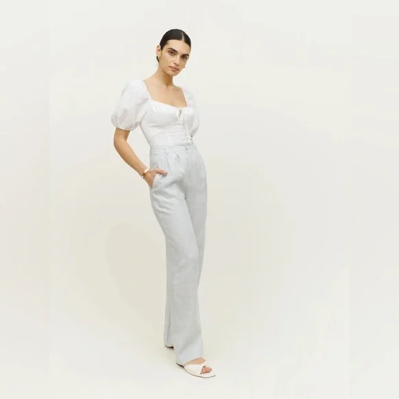 Reformation Rory Linen Top - Picture 4 of 8